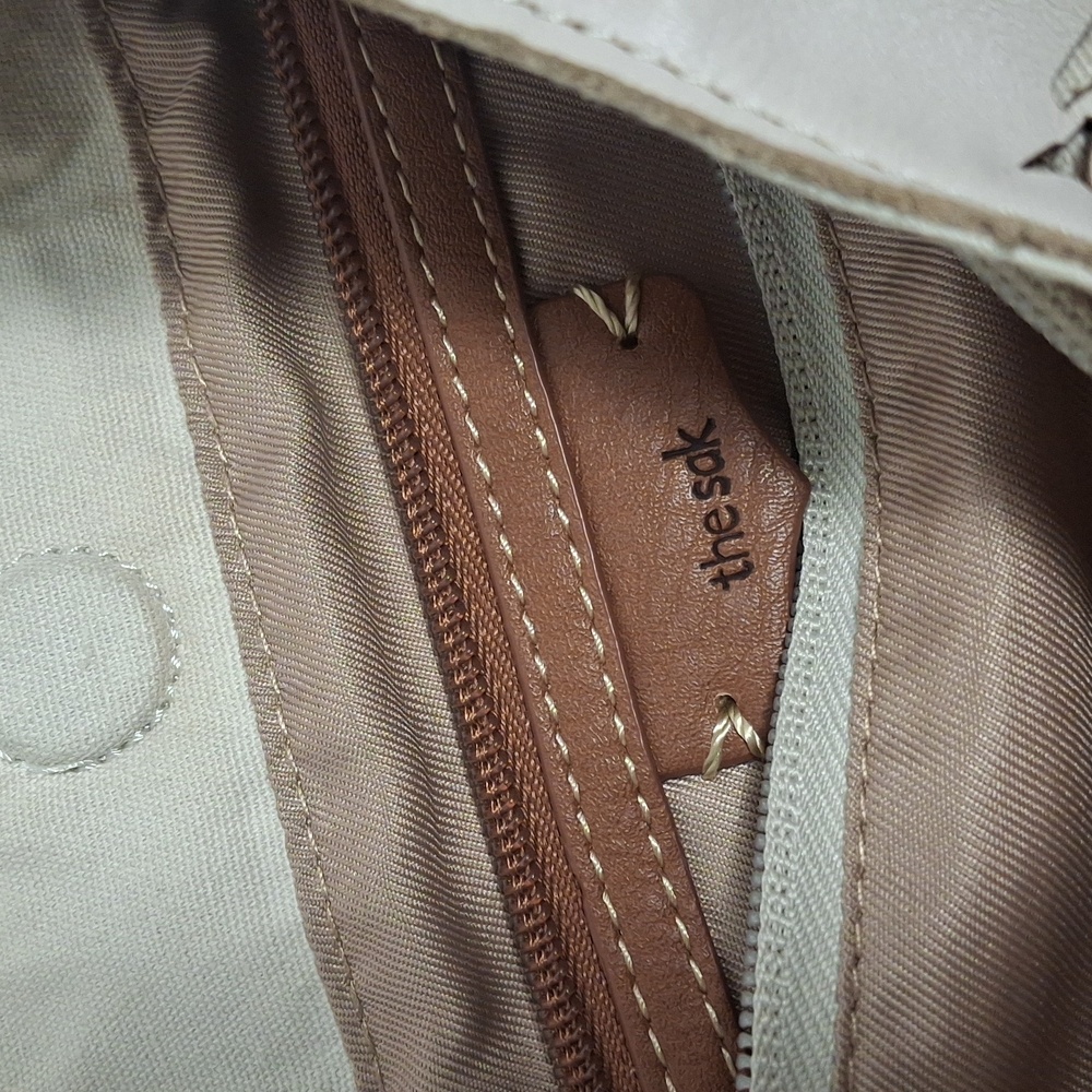 The Sak Cream Leather Bag